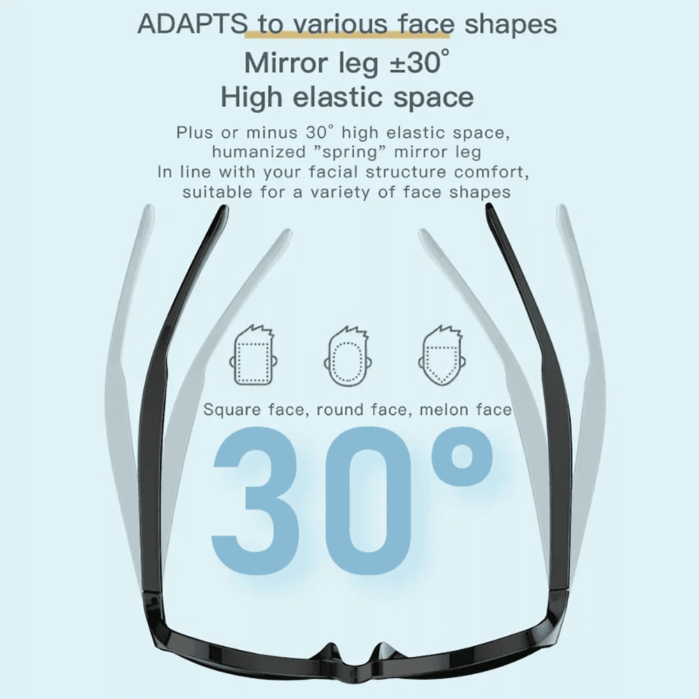 Lunettes de soleil intelligentes ecouteurs sans fil Bluetooth, appels mains libres - نظارات شمسية ذكيةو سماعات رأس لاسلكية بتقنية البلوتوث - Accessoires - صورة 7