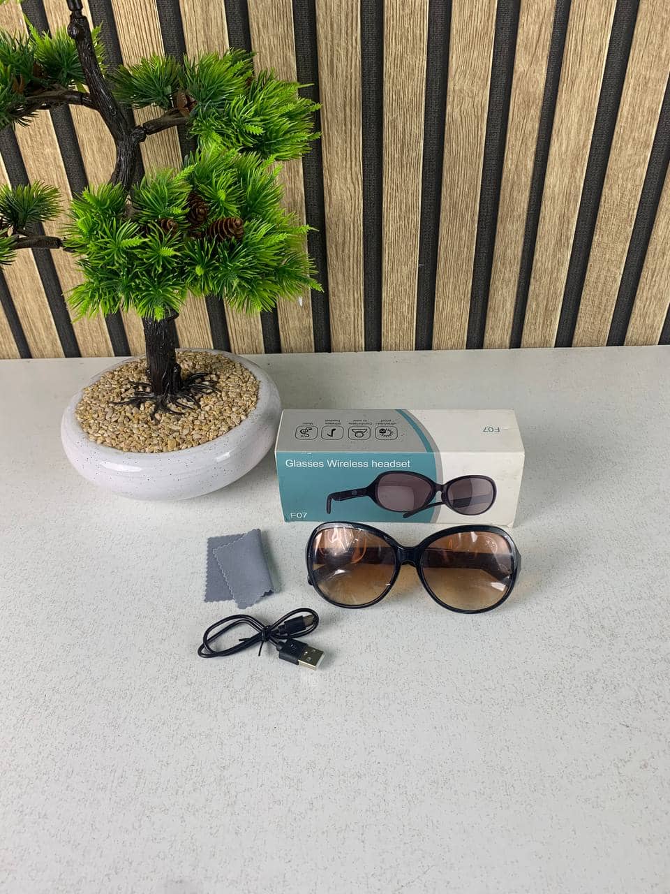 Lunettes de soleil intelligentes ecouteurs sans fil Bluetooth, appels mains libres - نظارات شمسية ذكيةو سماعات رأس لاسلكية بتقنية البلوتوث - Accessoires - صورة 14