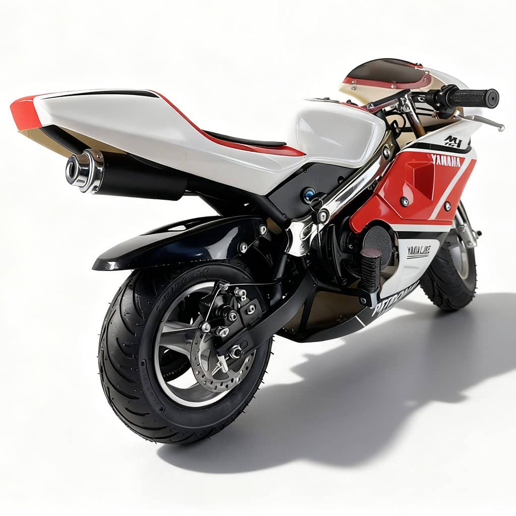 Mini Moto GP pour Enfants Moteur 49cc Démarrage à Tirette - دراجة نارية محرك بنزين - Enfants - صورة 4