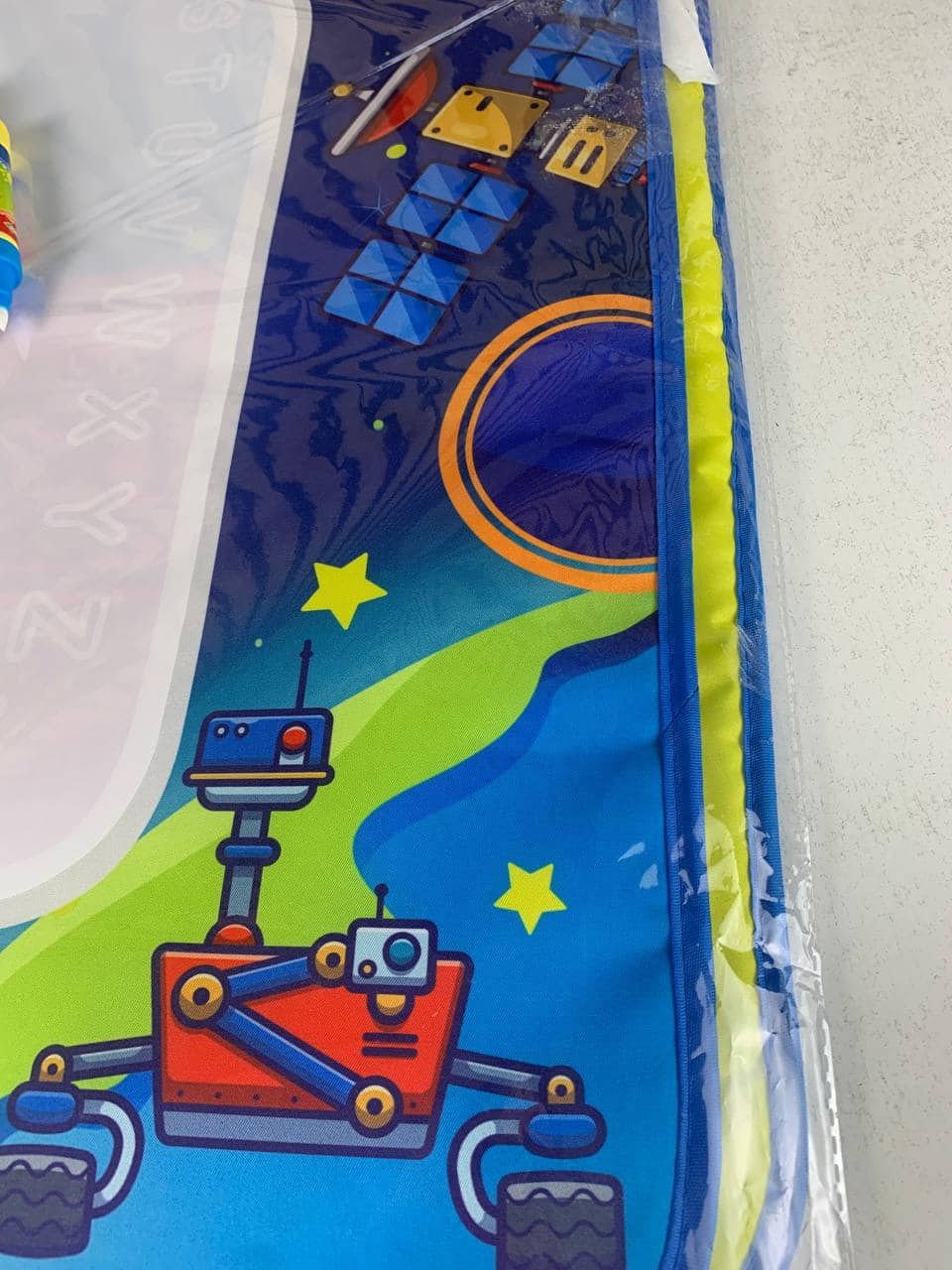 Tapis Water Canevas réutilisable et lavable pour enfants avec zone d'entraînement alphanumérique - بساط تلوين للأطفال - Jouet & Gaming - صورة 16