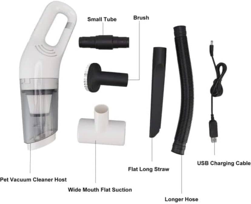 Aspirateur Portable Multifonction 6en1 JB-168 batterie 1800 mAh Filtre HEPA - مكنسة كهربائية محمولة - Maison - صورة 12