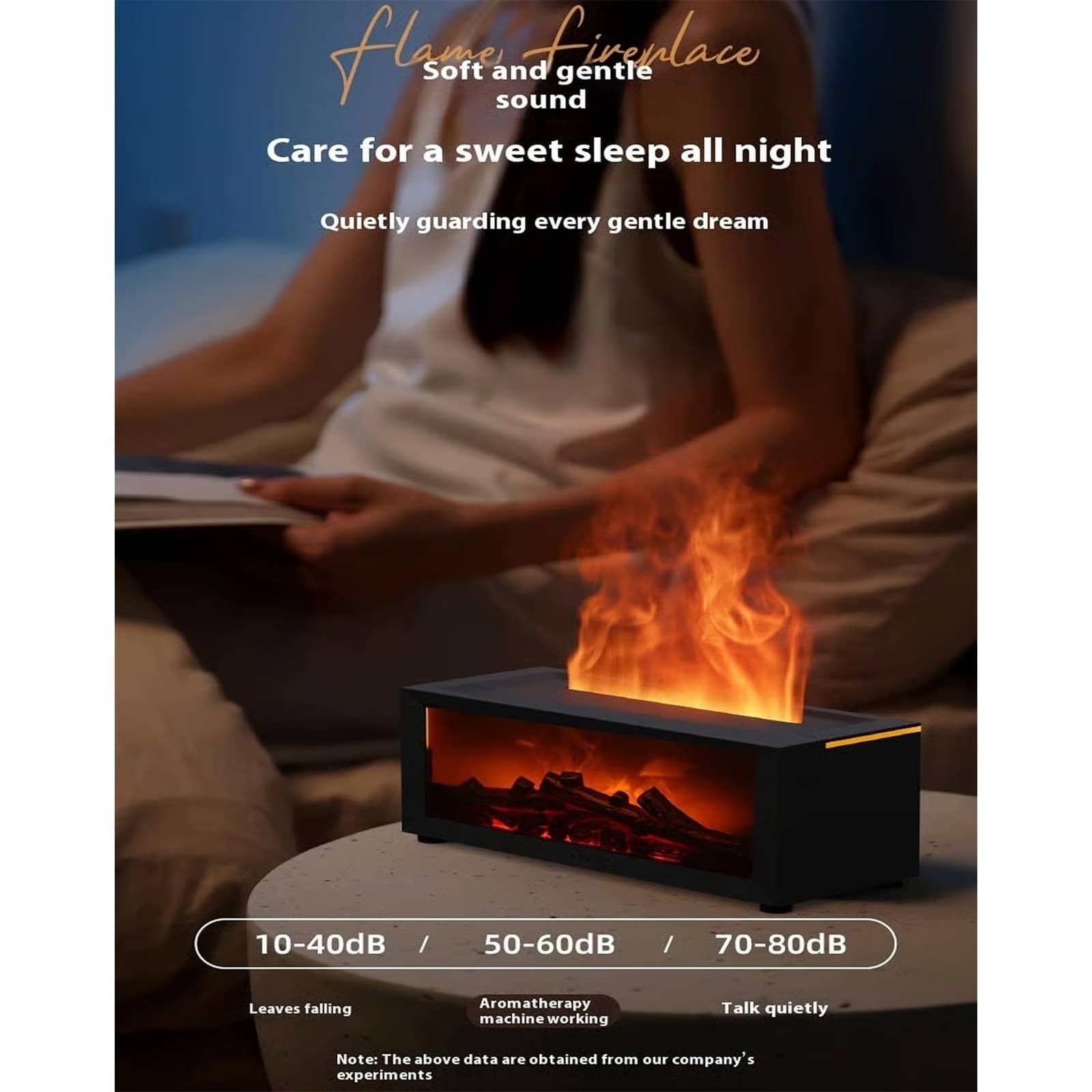 Humidificateur Effet Flamme 7 Couleurs - مرطب الهواء بتأثير اللهب الواقعي - Décoration - صورة 2