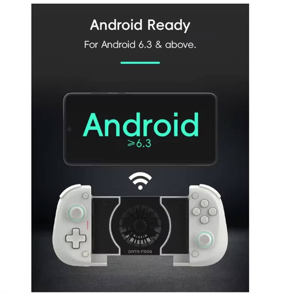 Manette pour smartphone DATA FROG X3 Bluetooth avec Ventilateur de Refroidissement - وحدة تحكم مع مبرد مدمج - Électronique - صورة 8