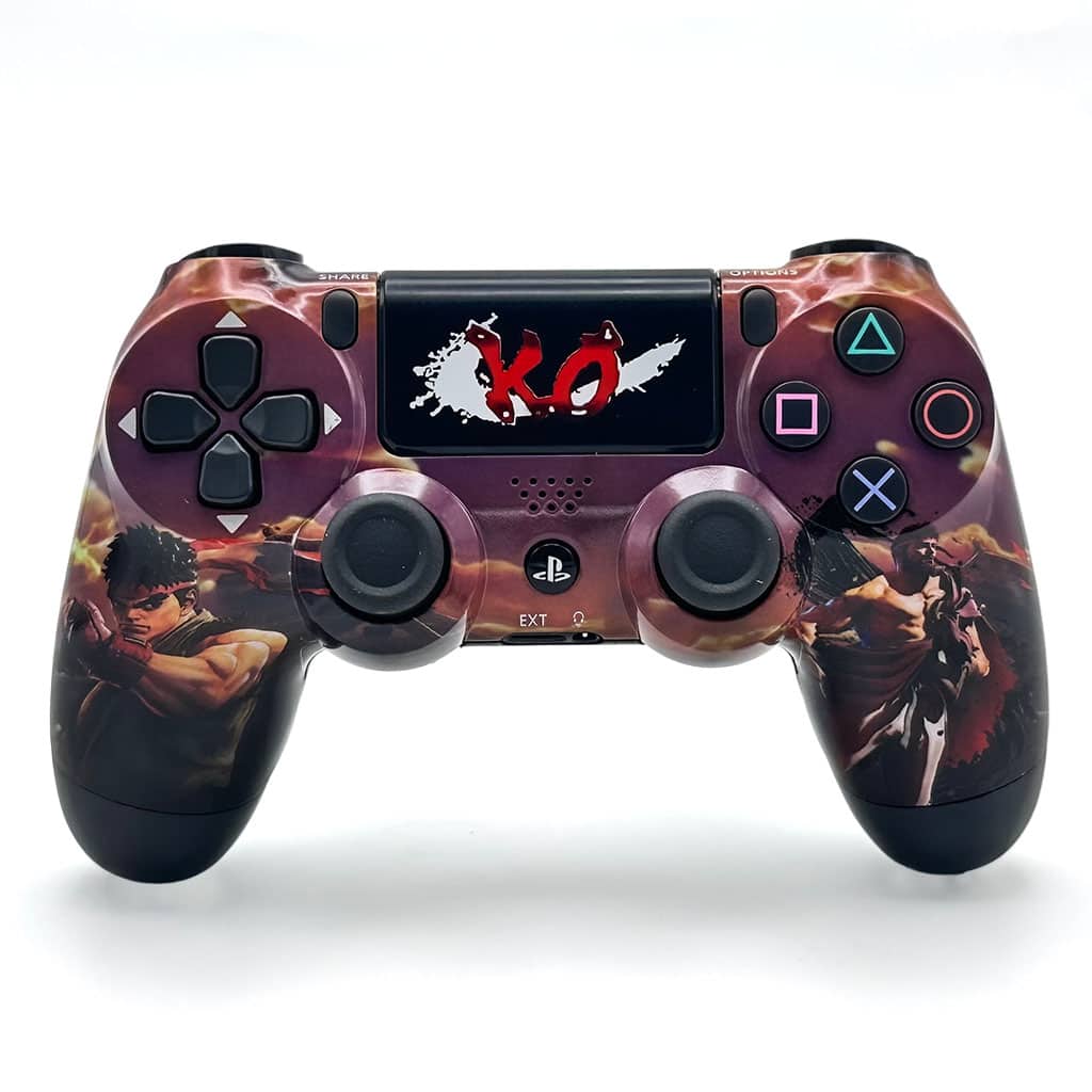 SONY DualShock Manette PS4 Sans Fil, Batterie Rechargeable (High Copy) – Edition Street Fighter V2 - Électronique - صورة 2