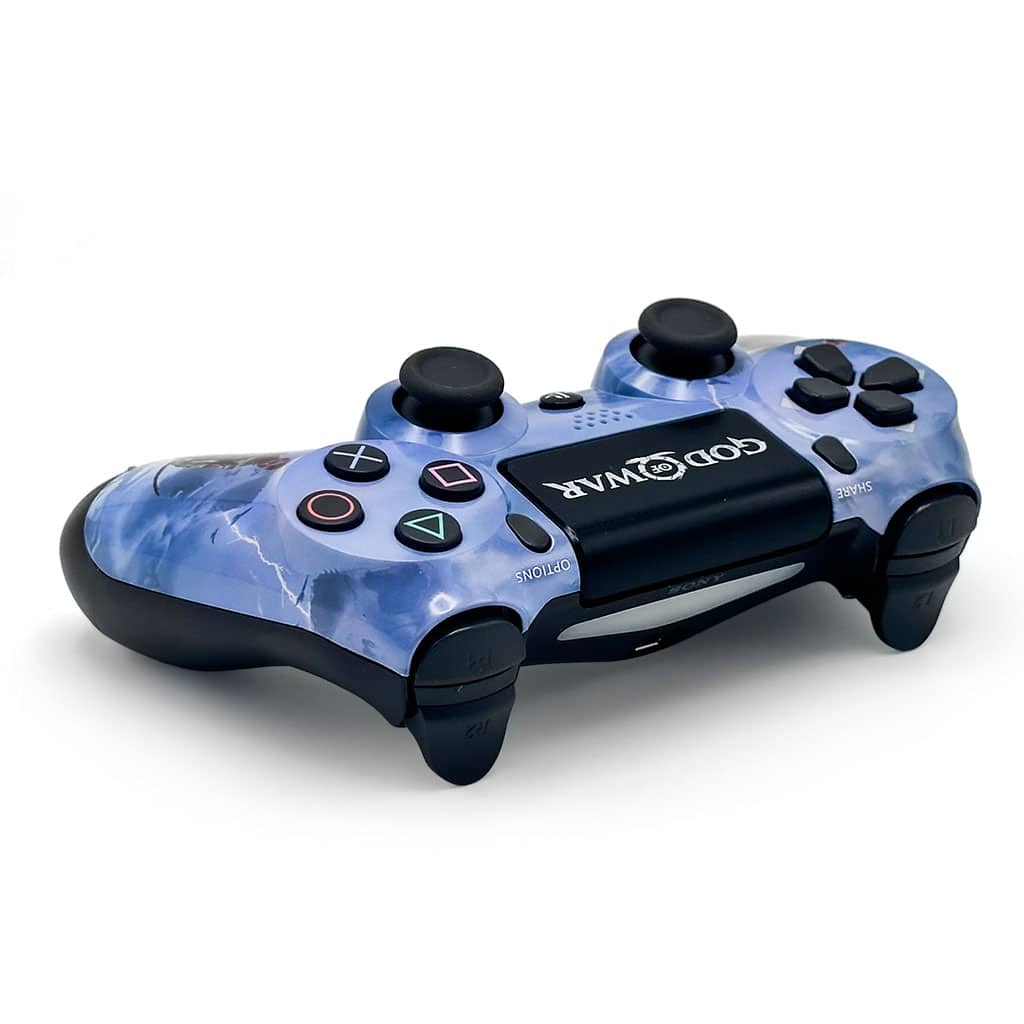 SONY DualShock Manette PS4 Sans Fil, Batterie Rechargeable (High Copy) – Edition Ragnarok - Jouet & Gaming - صورة 3