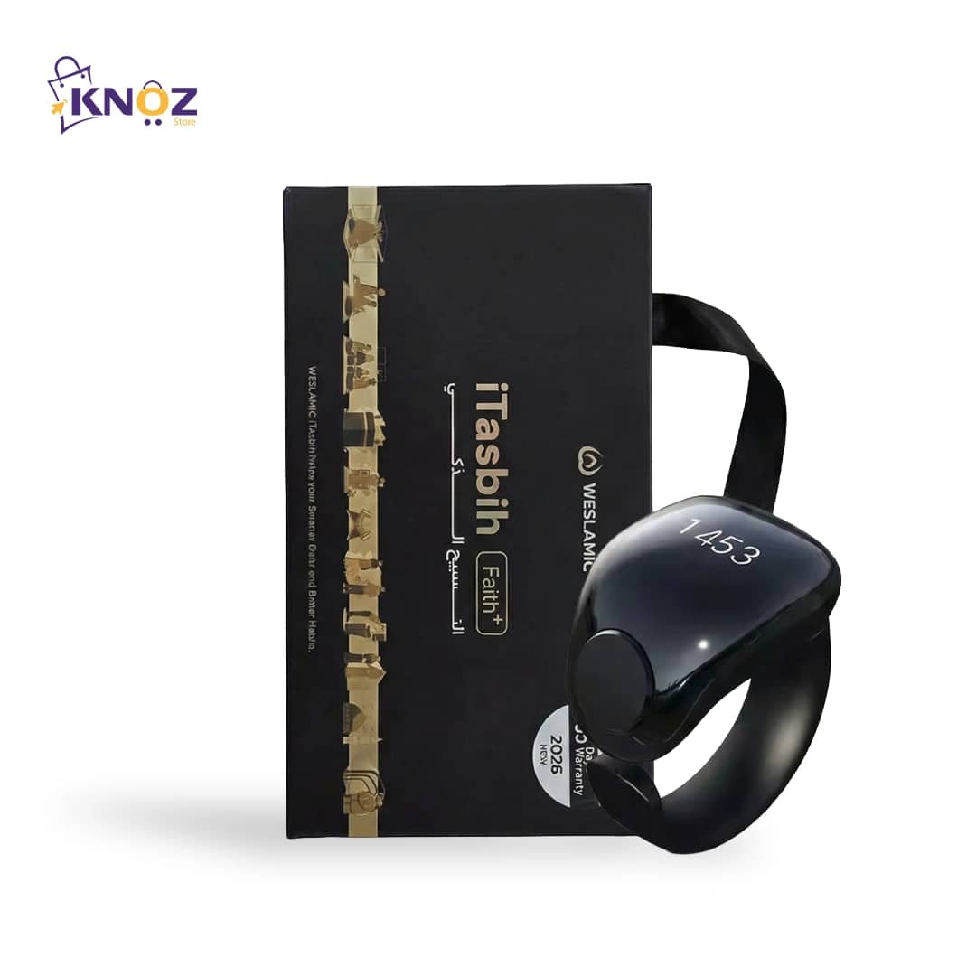 Anneau de Zikr Étanche avec Écran OLED iTasbih Faith+ Black - خاتم التسبيح الذكي المقاوم للماء بـ5 مقاسات - Électronique - صورة 2