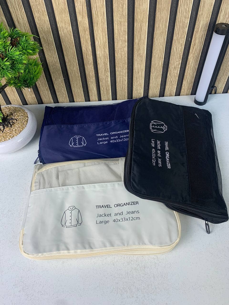 Kit de 6 Organisateurs de Voyage pour Valise - مجموعة منظمات حقائب السفر الاحترافية (6 قطع) - Camping et Randonnée - صورة 5