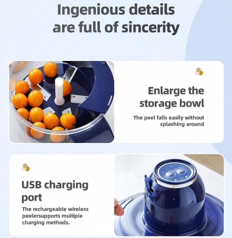 Éplucheur Électrique Innovant pour Fruits et Légumes - مقشرة الفواكه والخضروات - Cuisine - صورة 10