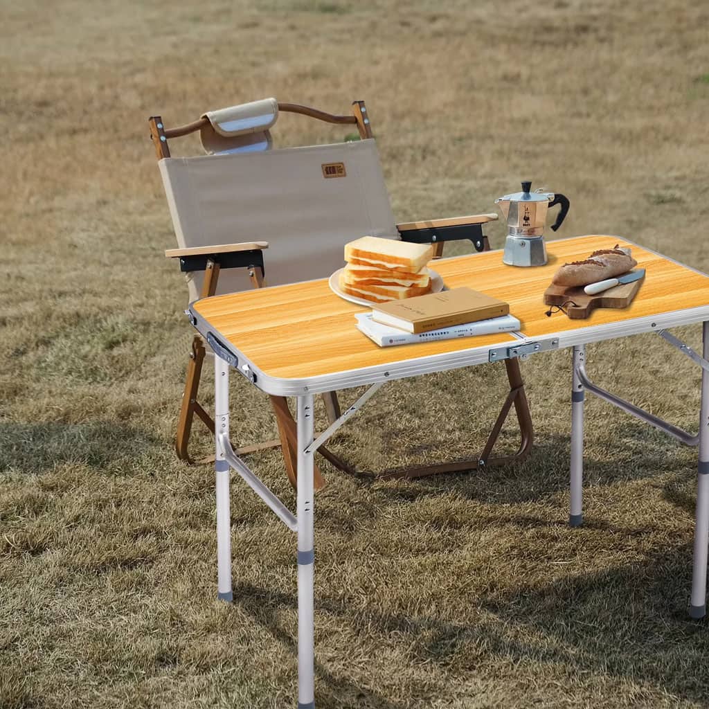 Table de Camping en Aluminium à Hauteur Réglable - طاولة تخييم ألمنيوم قابلة لتعديل الارتفاع - Camping et Randonnée - صورة 6