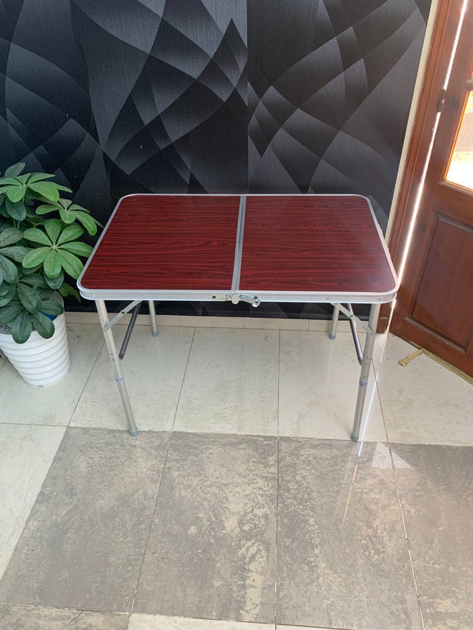 Table de Camping en Aluminium à Hauteur Réglable - طاولة تخييم ألمنيوم قابلة لتعديل الارتفاع - Camping et Randonnée - صورة 11