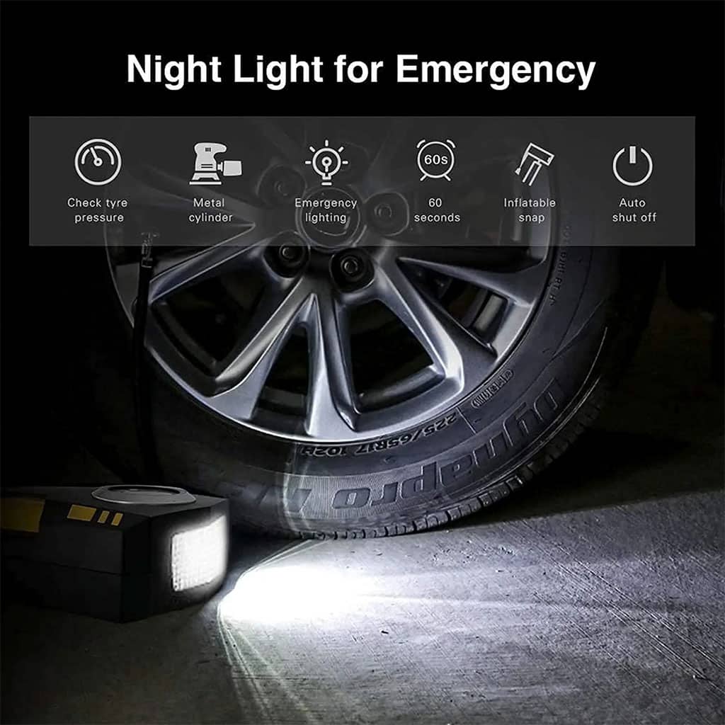 Compresseur de Voiture BEETRO BE0172 150 PSI - مضخة وضاغط الهواء للسيارات بقوة 100 واط - Accessoires Auto/Moto - صورة 6