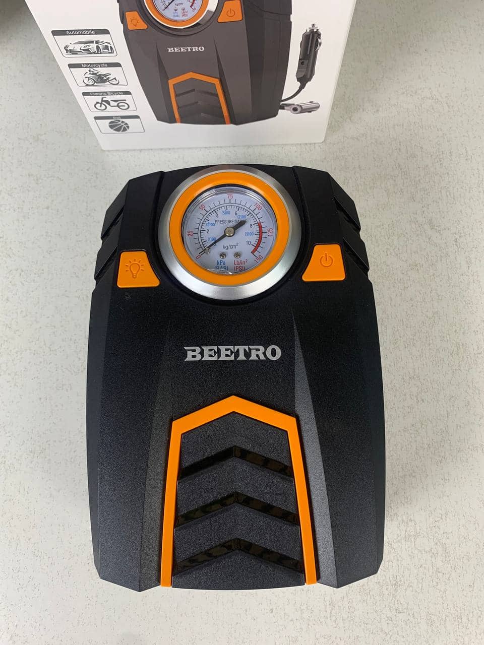 Compresseur de Voiture BEETRO BE0172 150 PSI - مضخة وضاغط الهواء للسيارات بقوة 100 واط - Accessoires Auto/Moto - صورة 8