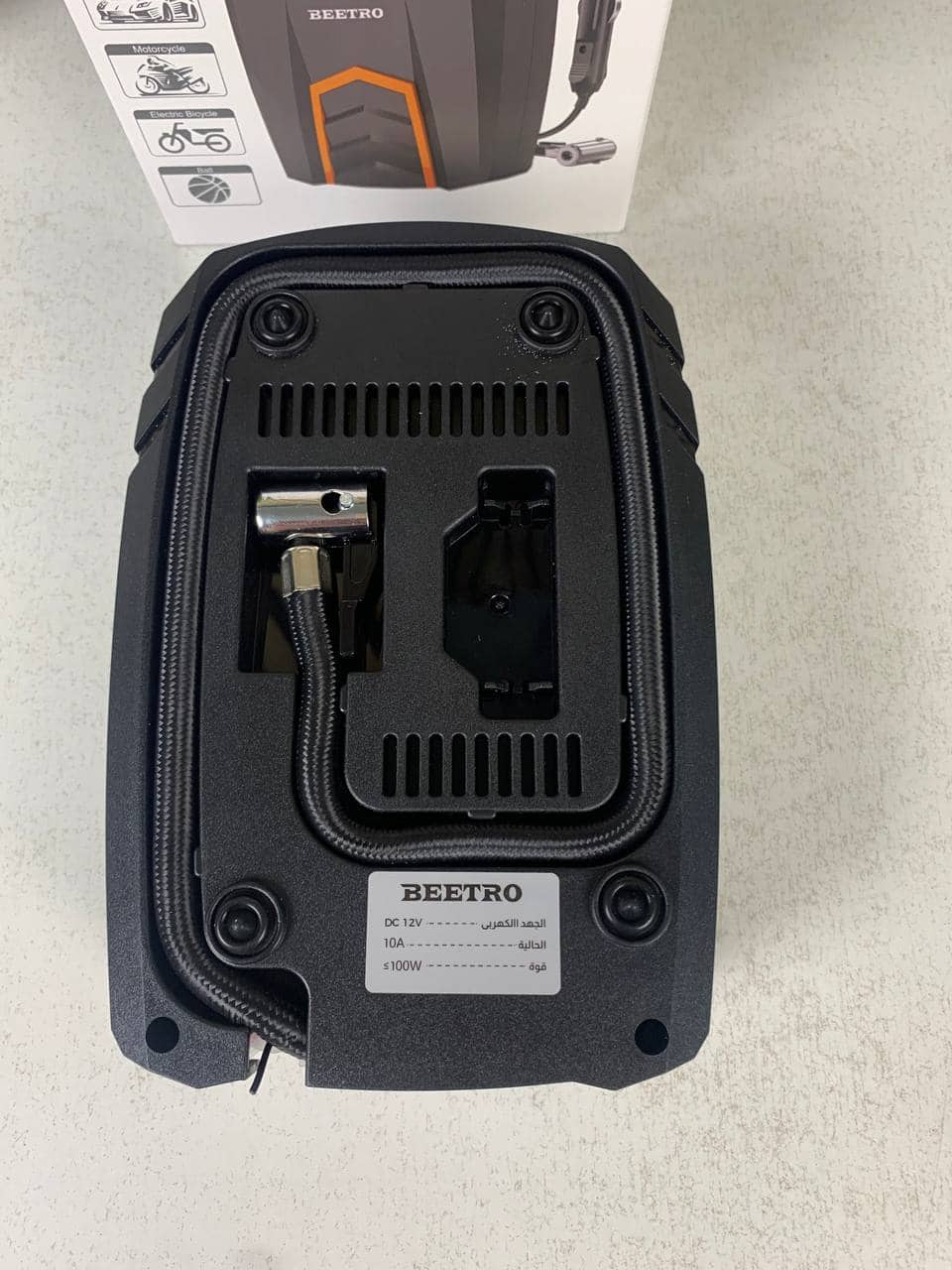 Compresseur de Voiture BEETRO BE0172 150 PSI - مضخة وضاغط الهواء للسيارات بقوة 100 واط - Accessoires Auto/Moto - صورة 9