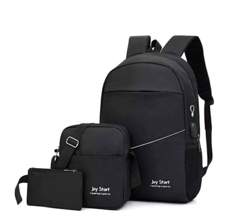 Joy Start Sacs à dos loptop USB 3 PCS multifonctionnel Avec Sortie USB ET Sortie kit-man - Sac à dos et Mode - صورة 2