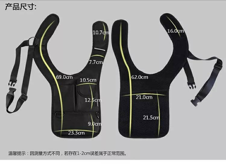 Sacoche  sous-bras Anti-vol Multi-Poche Design Élégant Pour Voyage Quotidien - Sac à dos et Mode - صورة 4