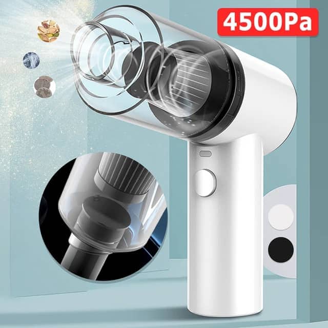 Aspirateur sans fil 2 In 1 Vacuum Cleaner For Car &amp; Home 12V 120 W - Accessoires Auto/Moto - صورة 4