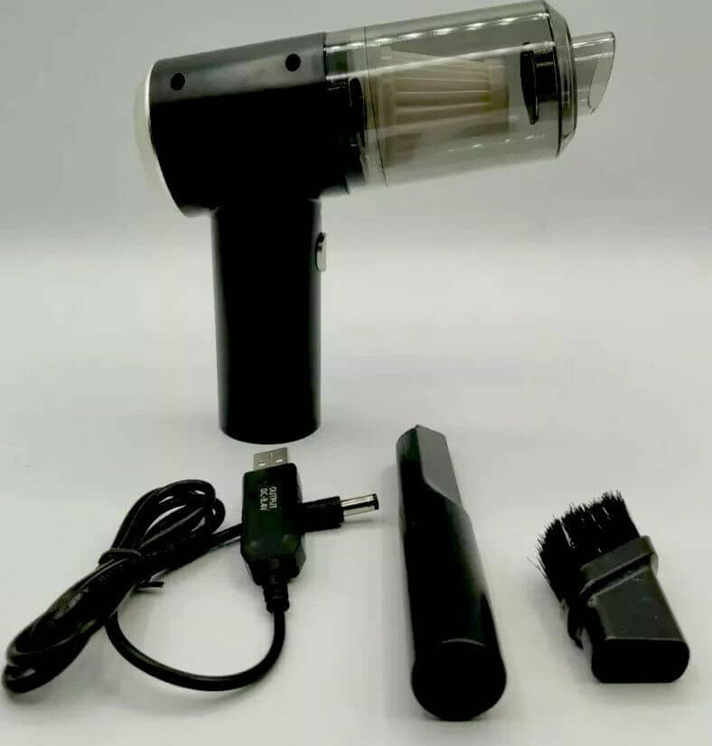 Aspirateur sans fil 2 In 1 Vacuum Cleaner For Car &amp; Home 12V 120 W - Accessoires Auto/Moto - صورة 5