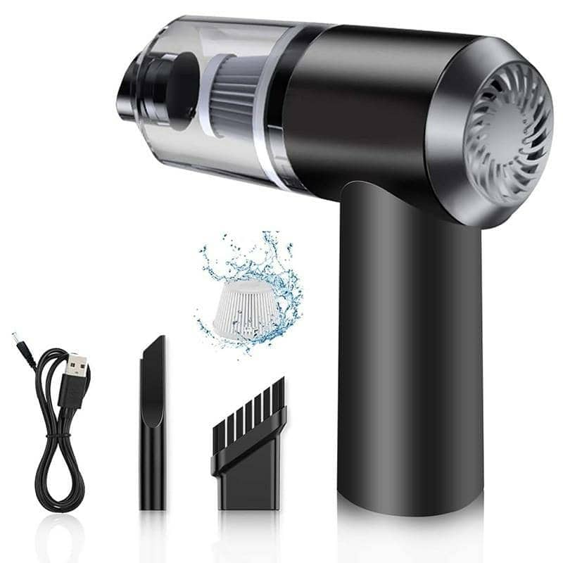 Aspirateur sans fil 2 In 1 Vacuum Cleaner For Car &amp; Home 12V 120 W - Accessoires Auto/Moto - صورة 7