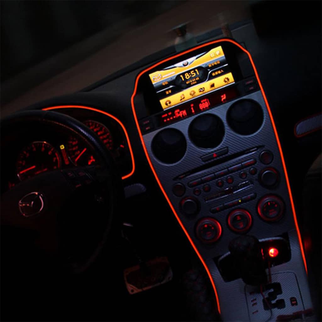 Cable Lumineux De Décoration Pour Salon De Voiture  CCLL - Accessoires Auto/Moto - صورة 6