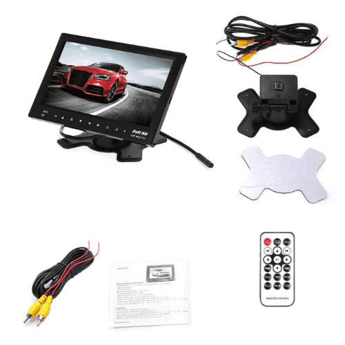 DVD 7 Inch TFT LCD Car Dashboard Touchscreen Monitor - Accessoires Auto/Moto - صورة 6