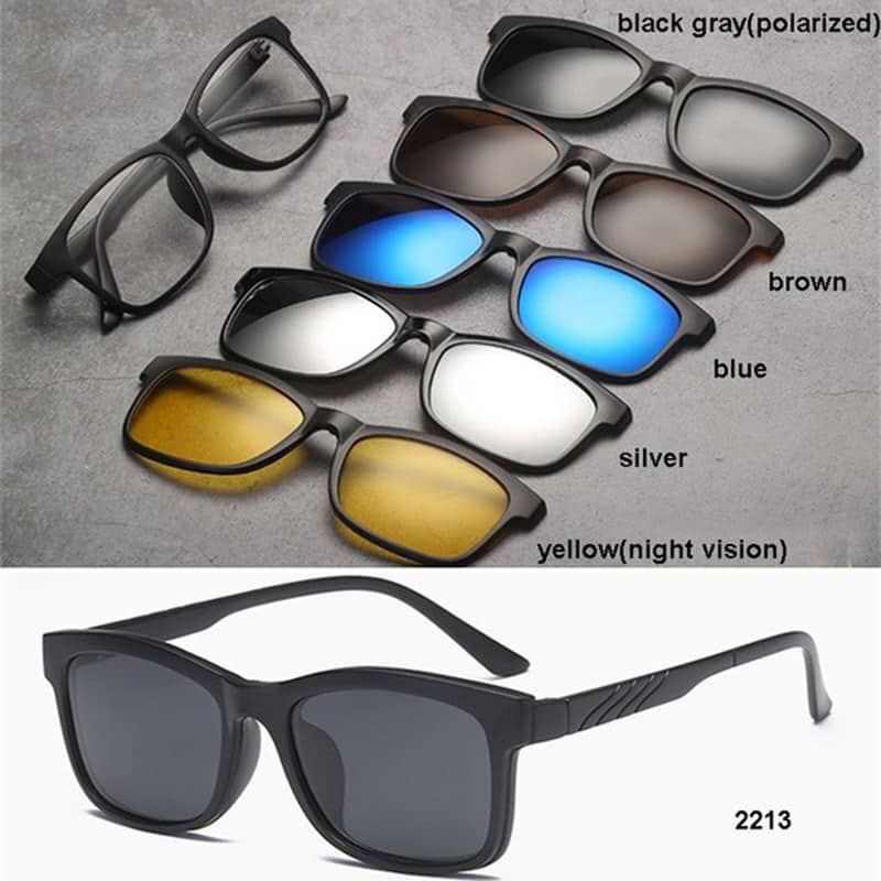 Lunette 6 En 1  2202A Optique / Soleil / Nuit - Accessoires - صورة 3