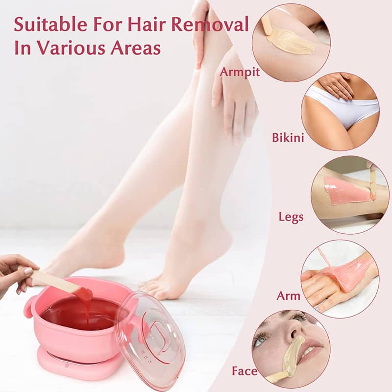 Chauffe-Cire Portable Pliable en Silicone 400ml - Soins et Beauté - صورة 3
