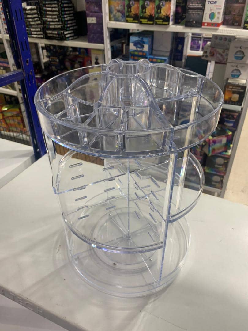 Organisateur de maquillage rotatif à 360 ° en Crystal acrylique - Soins et Beauté - صورة 10