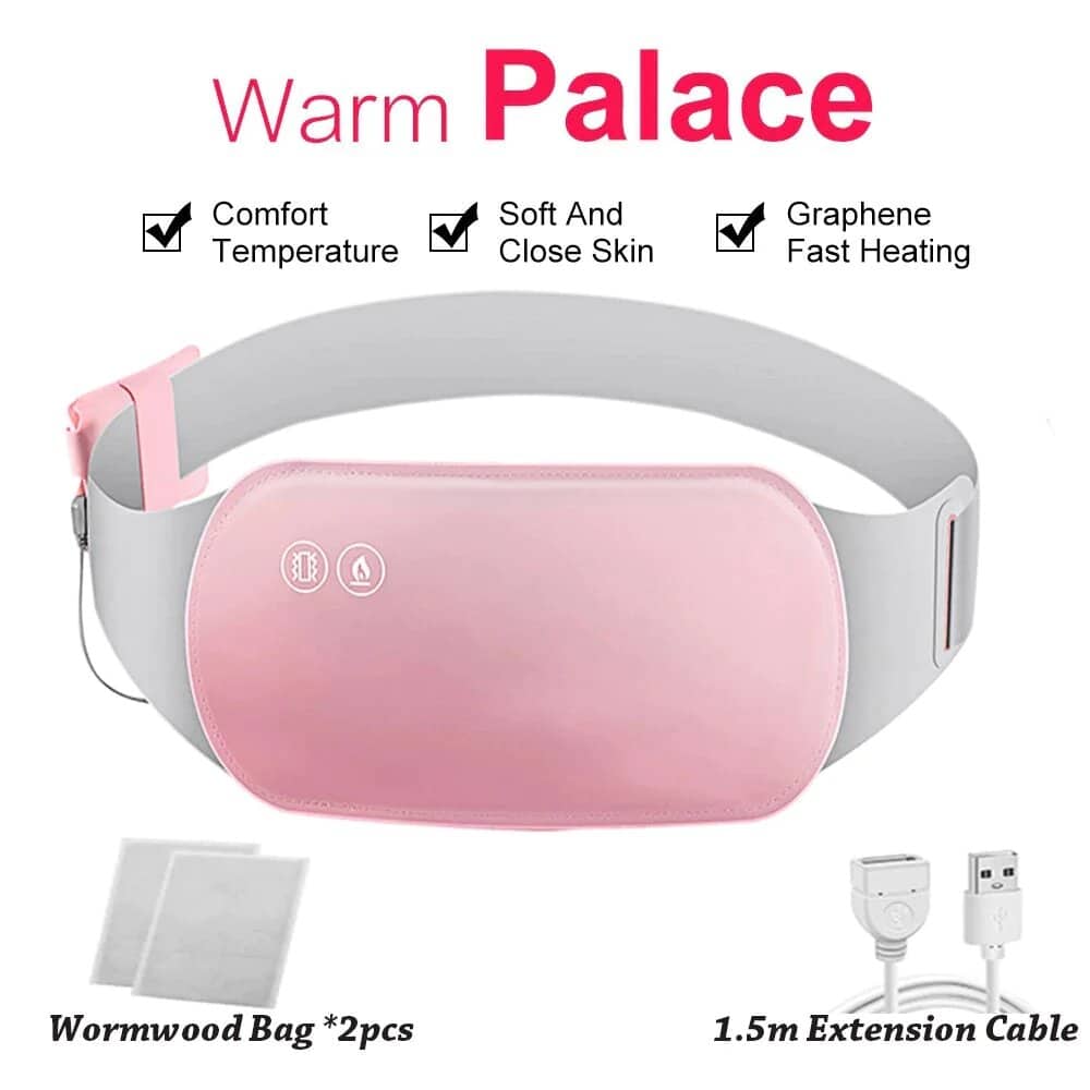 Ceinture Vibromasseur chauffant pour les douleurs menstruelles حزام هزاز ساخن لتسكين آلام الدورة الشهرية - Soins et Beauté - صورة 7