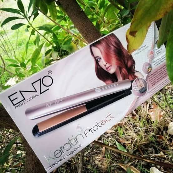 Lisseur Cheveux en Ceramique Keratin Protect | ENZO PROFESSIONAL - Soins et Beauté - صورة 5