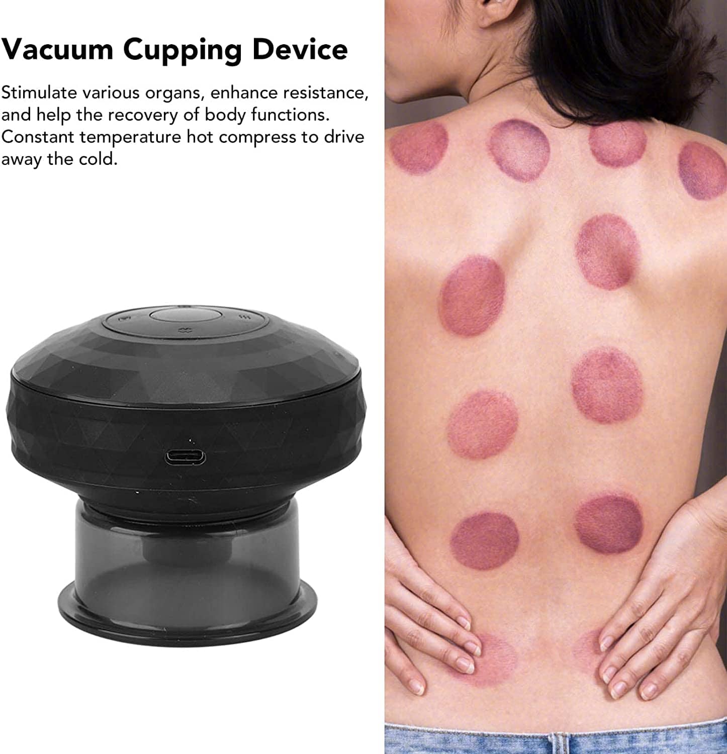 ألة الحجامة الكهربائية للجسم - Ventouse Hijama électrique - Soins et Beauté - صورة 5