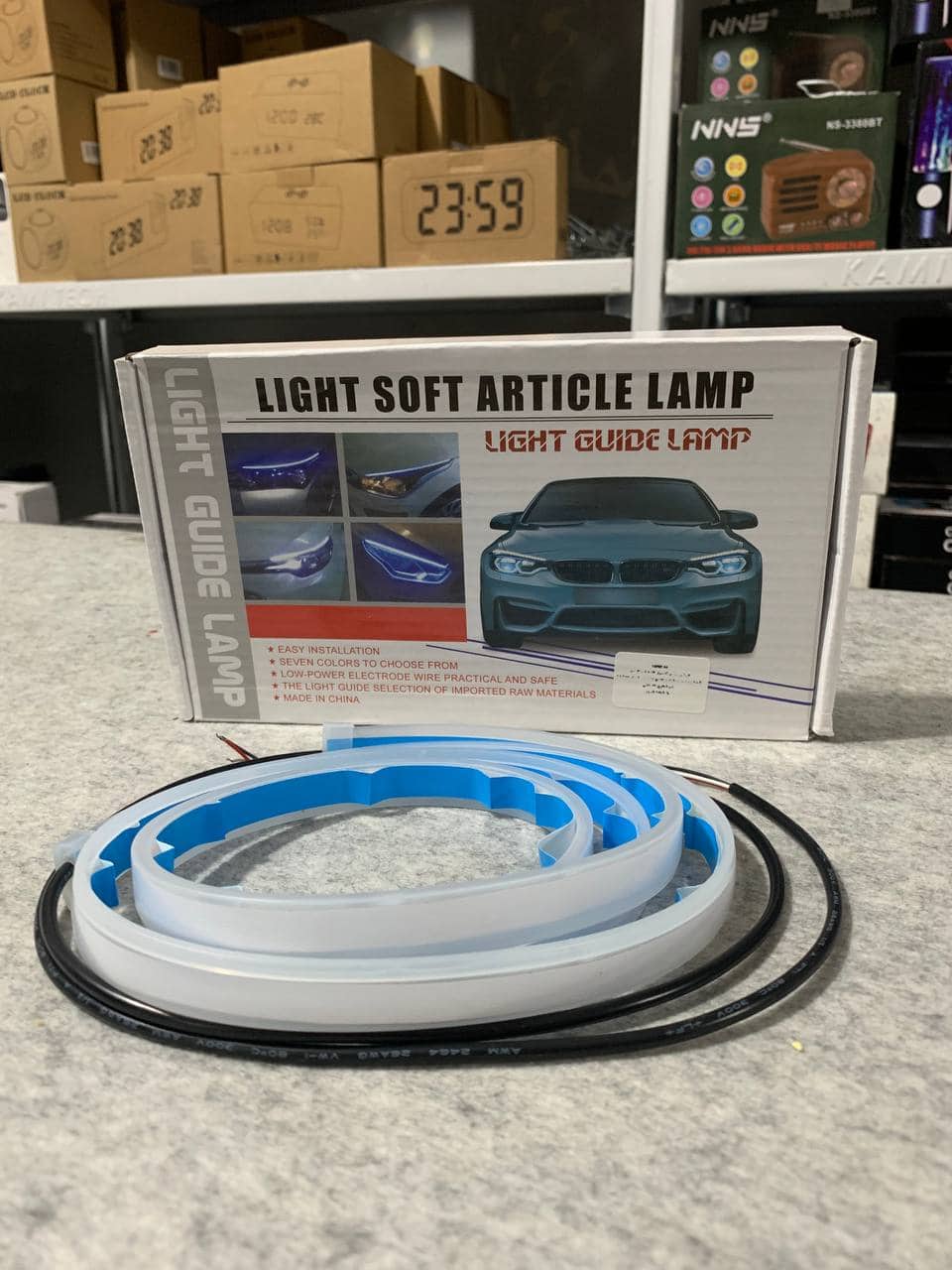 Feux de Jour LED Et Clignotant 2Pcs Pour Phares de Voiture 60cm - Accessoires Auto/Moto - صورة 9