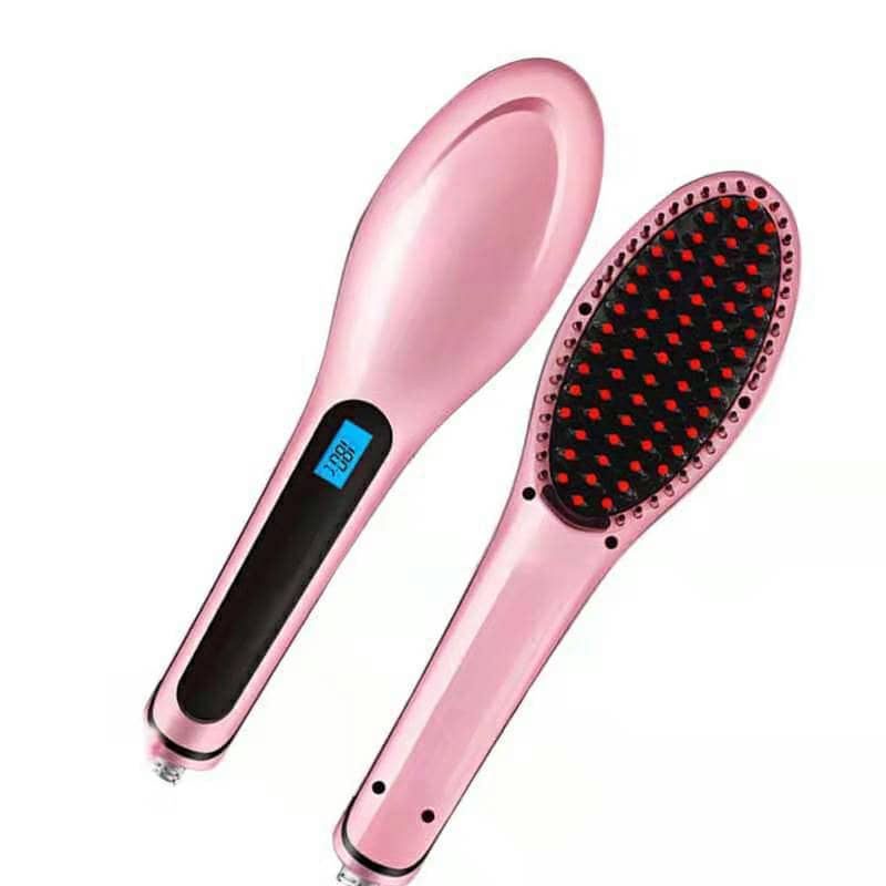 Braun Brosse à cheveux en céramique avec écran LCD  chauffage numérique - Soins et Beauté - صورة 2