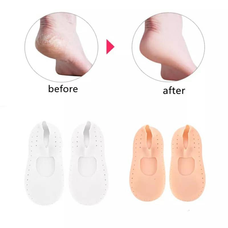 Chaussette Gel hydratantes en Silicone protection des pieds - Soins et Beauté - صورة 2