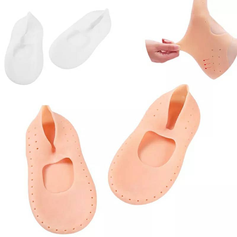 Chaussette Gel hydratantes en Silicone protection des pieds - Soins et Beauté - صورة 7