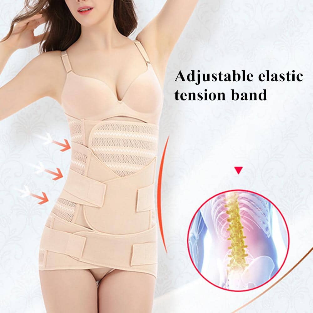 Ceinture 3PCS de récupération du corps apres l'accouchement - حزام استعادة الجسم بعد الولادة مكون من 3 قطع - Soins et Beauté - صورة 10