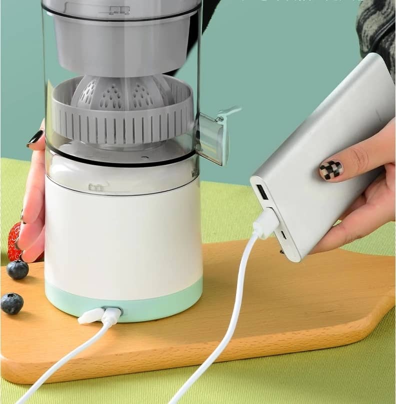 Presse-agrumes électrique et rechargeable avec USB - Maison - صورة 4