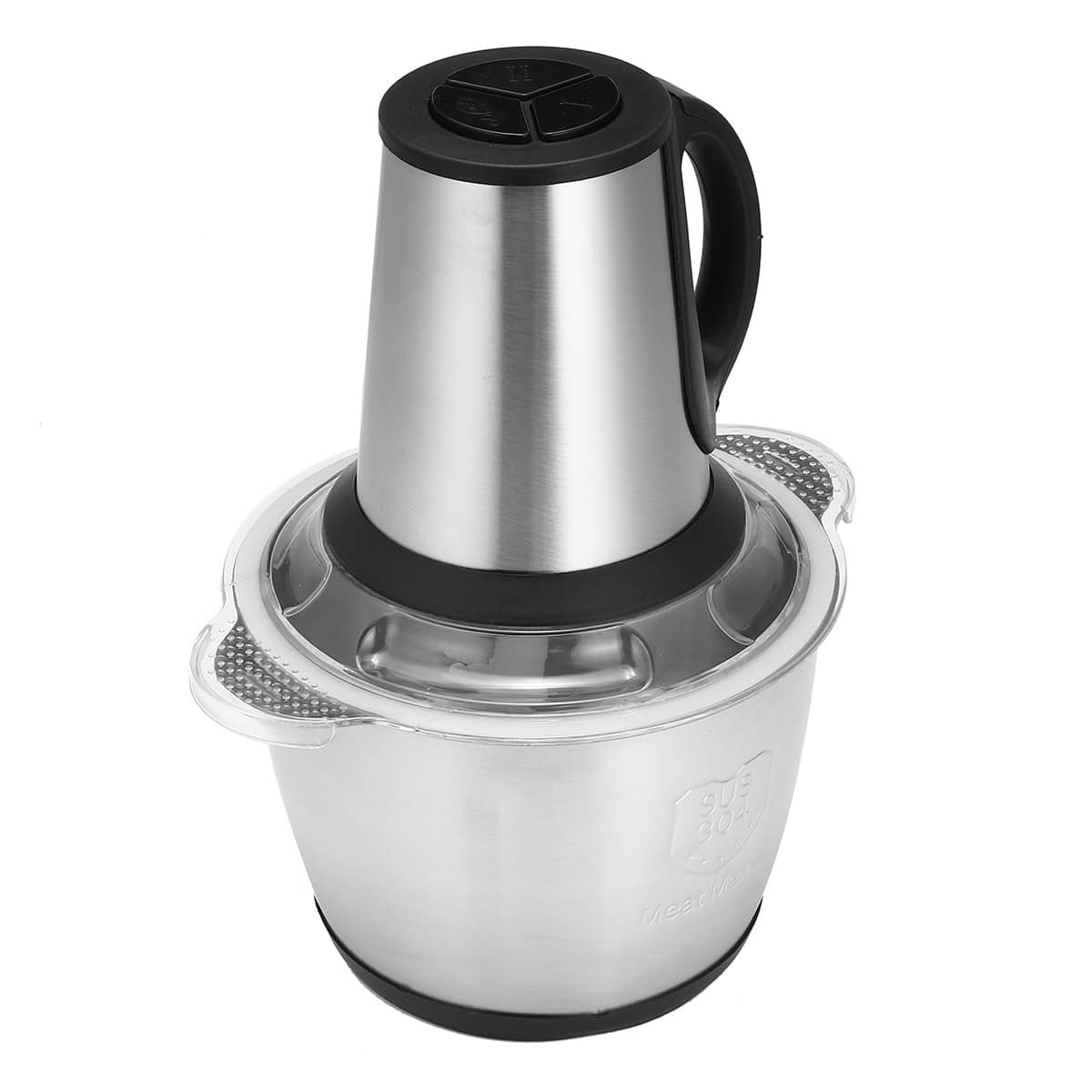Hachoir à viande électrique 2L en acier inoxydable - Maison - صورة 2
