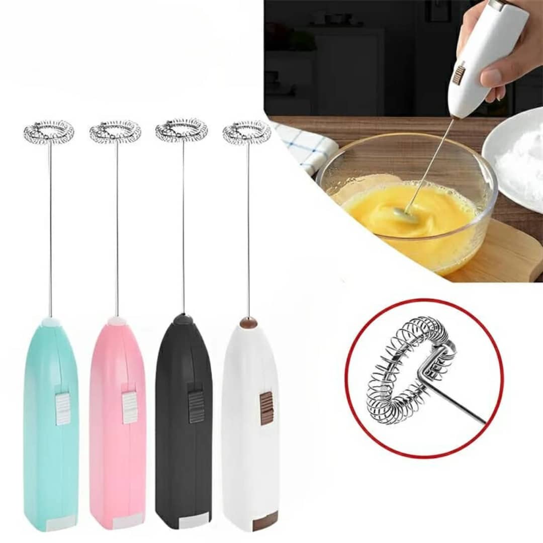 Mini mélangeur électrique fouet à café mousseur fouet batteur à oeufs - Cuisine - صورة 2