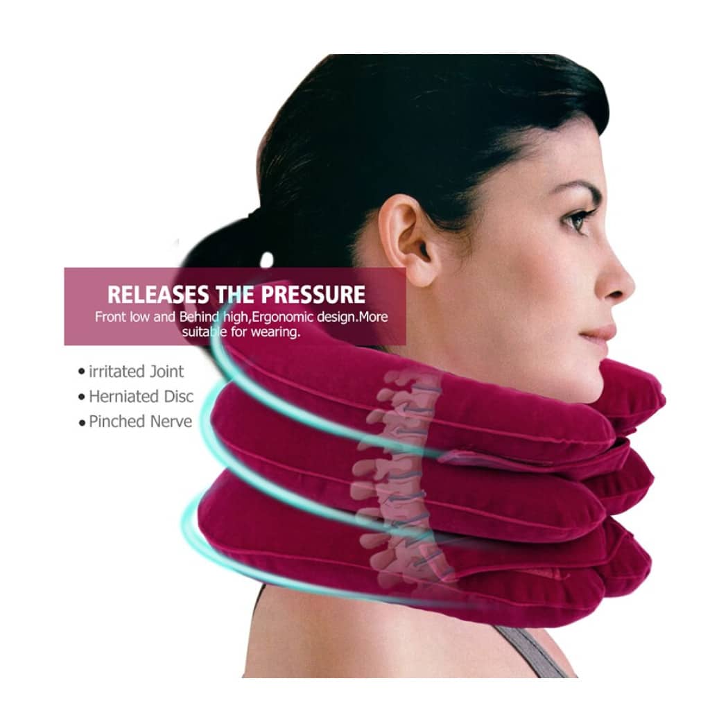 Coussin Cervical Gonflable a 3 niveaux - Divers - صورة 3