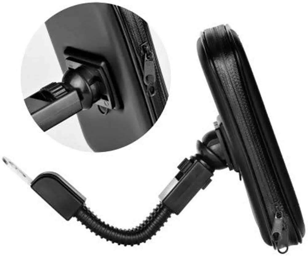 Support de téléphone Professionnel pour Le Guidon de Moto Imperméable et Rotative 360° - Accessoires Auto/Moto - صورة 4