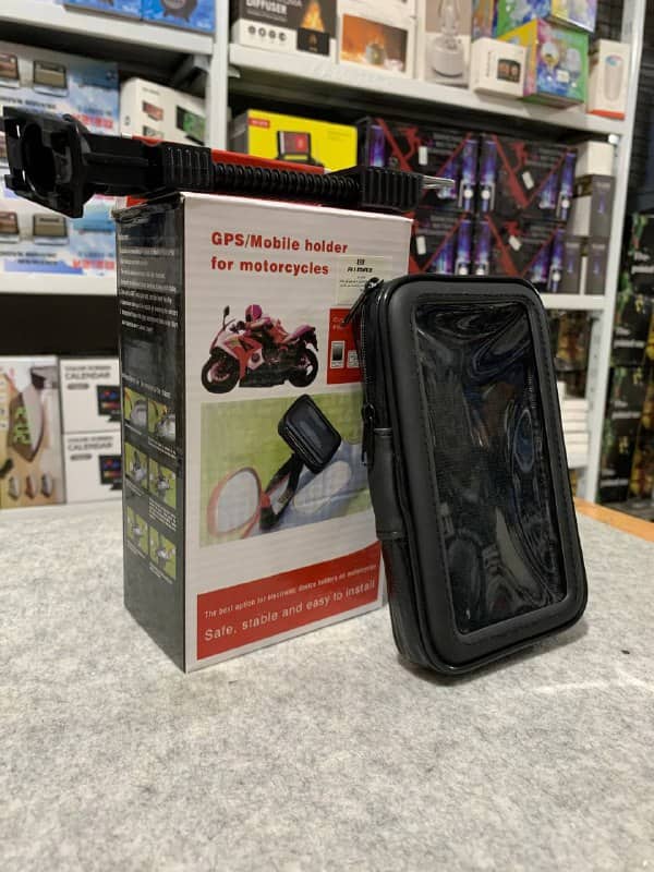 Support de téléphone Professionnel pour Le Guidon de Moto Imperméable et Rotative 360° - Accessoires Auto/Moto - صورة 10