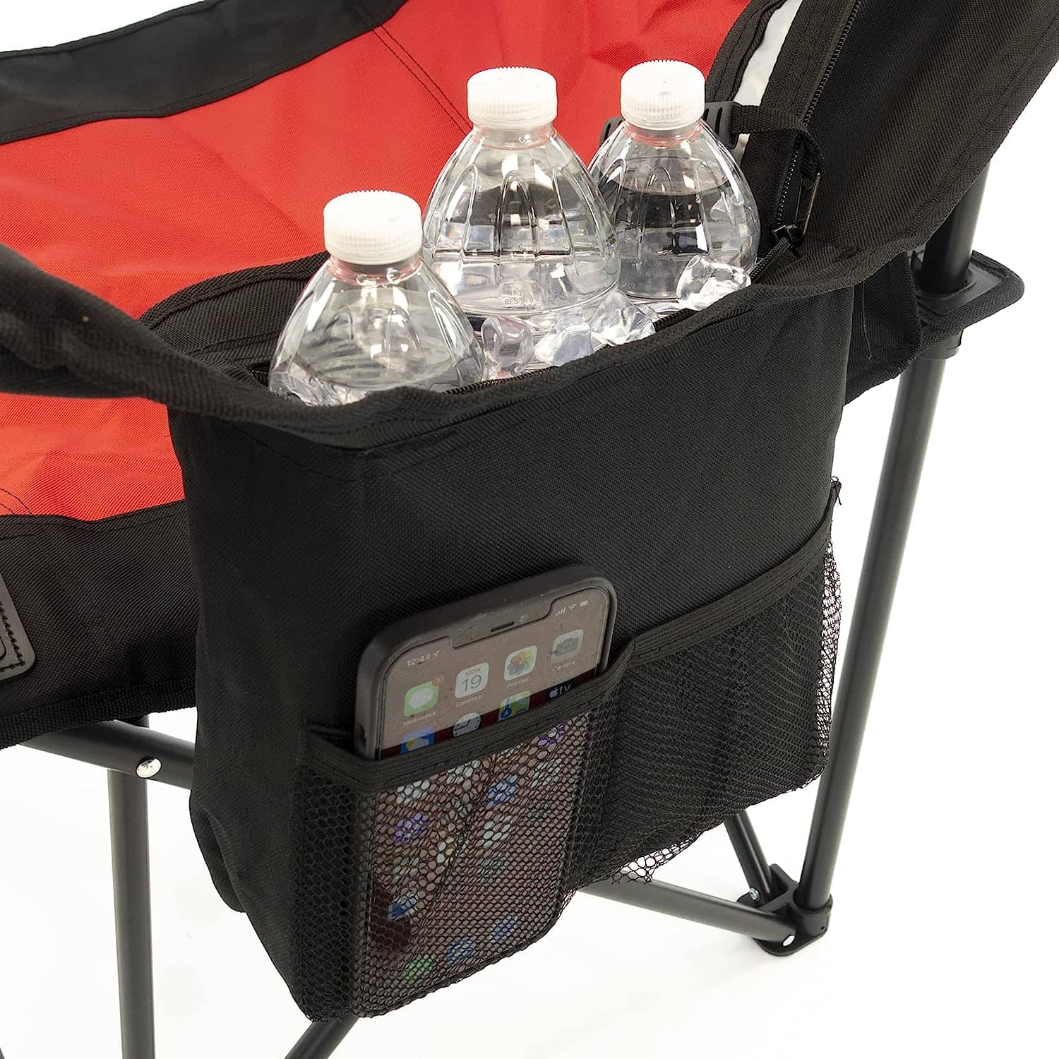 RTIC Chaise de camping pliante avec porte-boissons et sacs isoterme - Camping et Randonnée - صورة 4