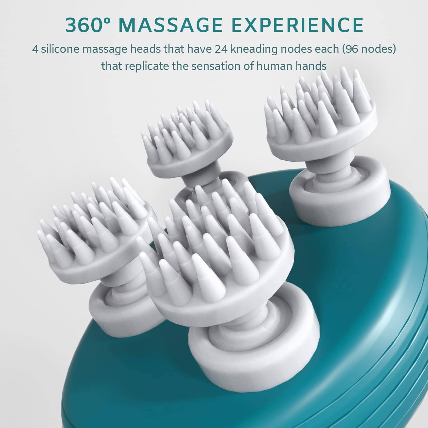 Masseur électrique sans fil en Silicone 4 nœuds de massage - Électronique - صورة 3