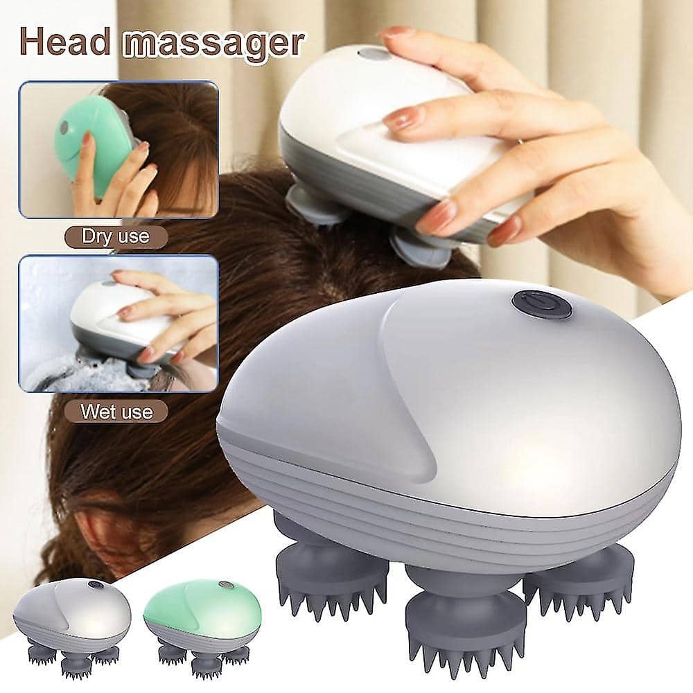 Masseur électrique sans fil en Silicone 4 nœuds de massage - Électronique - صورة 4