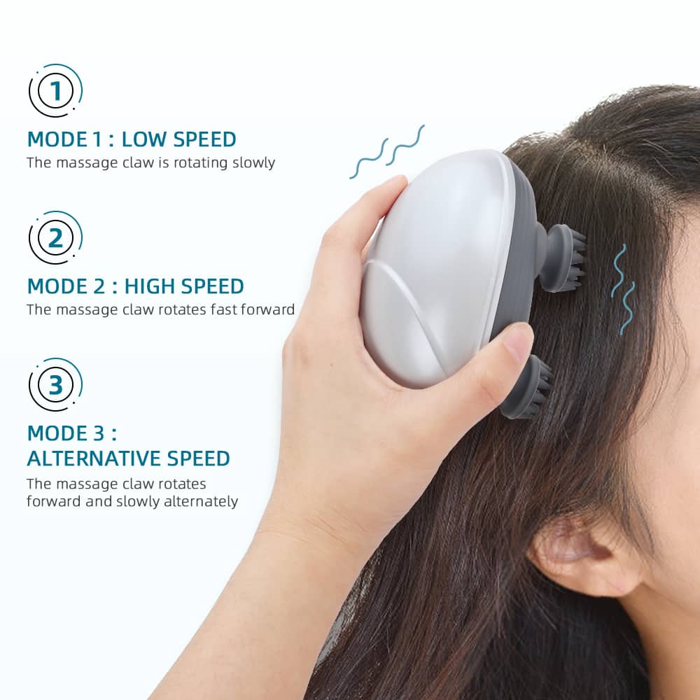 Masseur électrique sans fil en Silicone 4 nœuds de massage - Électronique - صورة 5