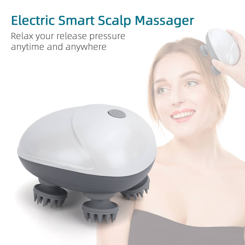 Masseur électrique sans fil en Silicone 4 nœuds de massage - Électronique - صورة 6