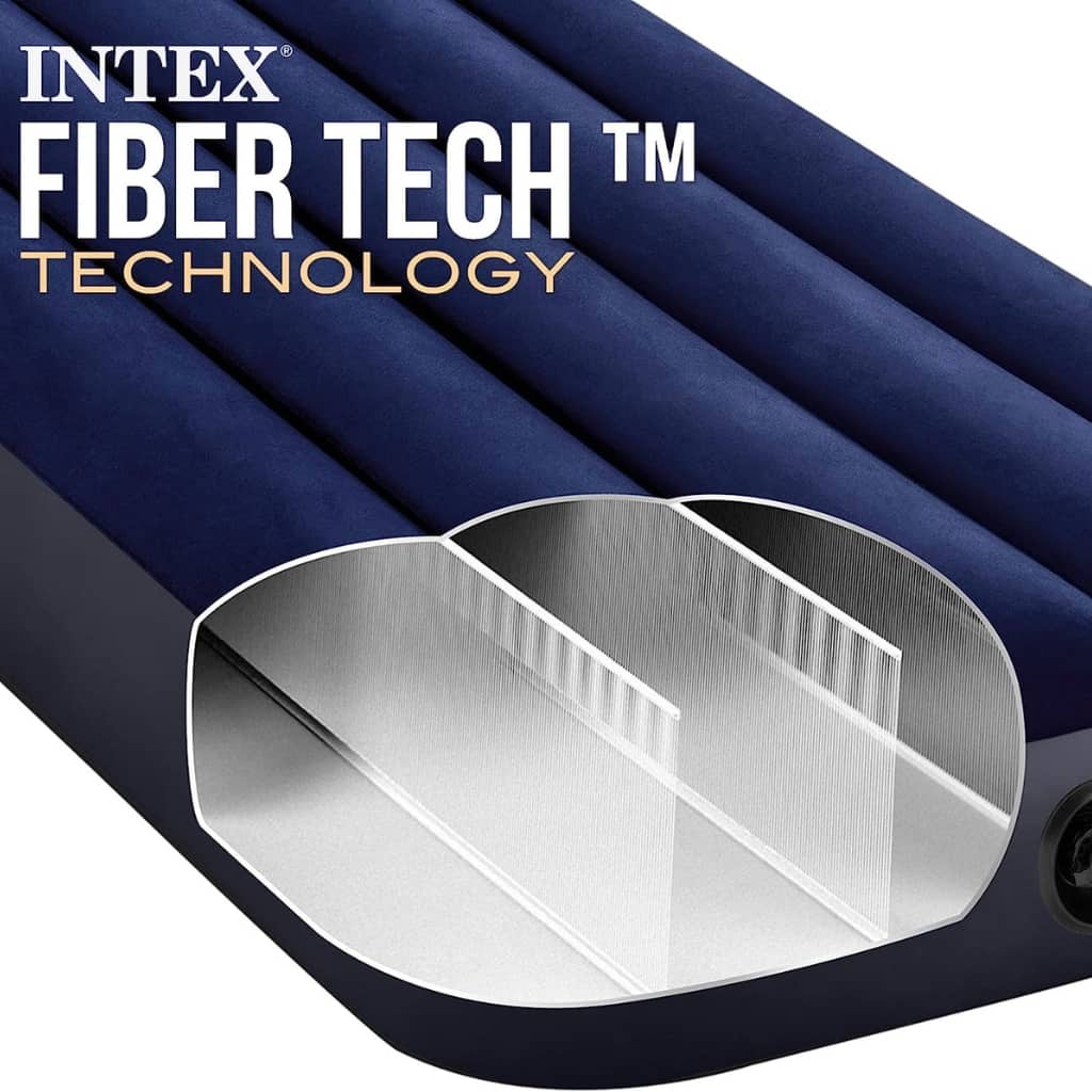 Matelas gonflable Fiber-Tech Technology 191×76×25cm – INTEX 64756 - Camping et Randonnée - صورة 3