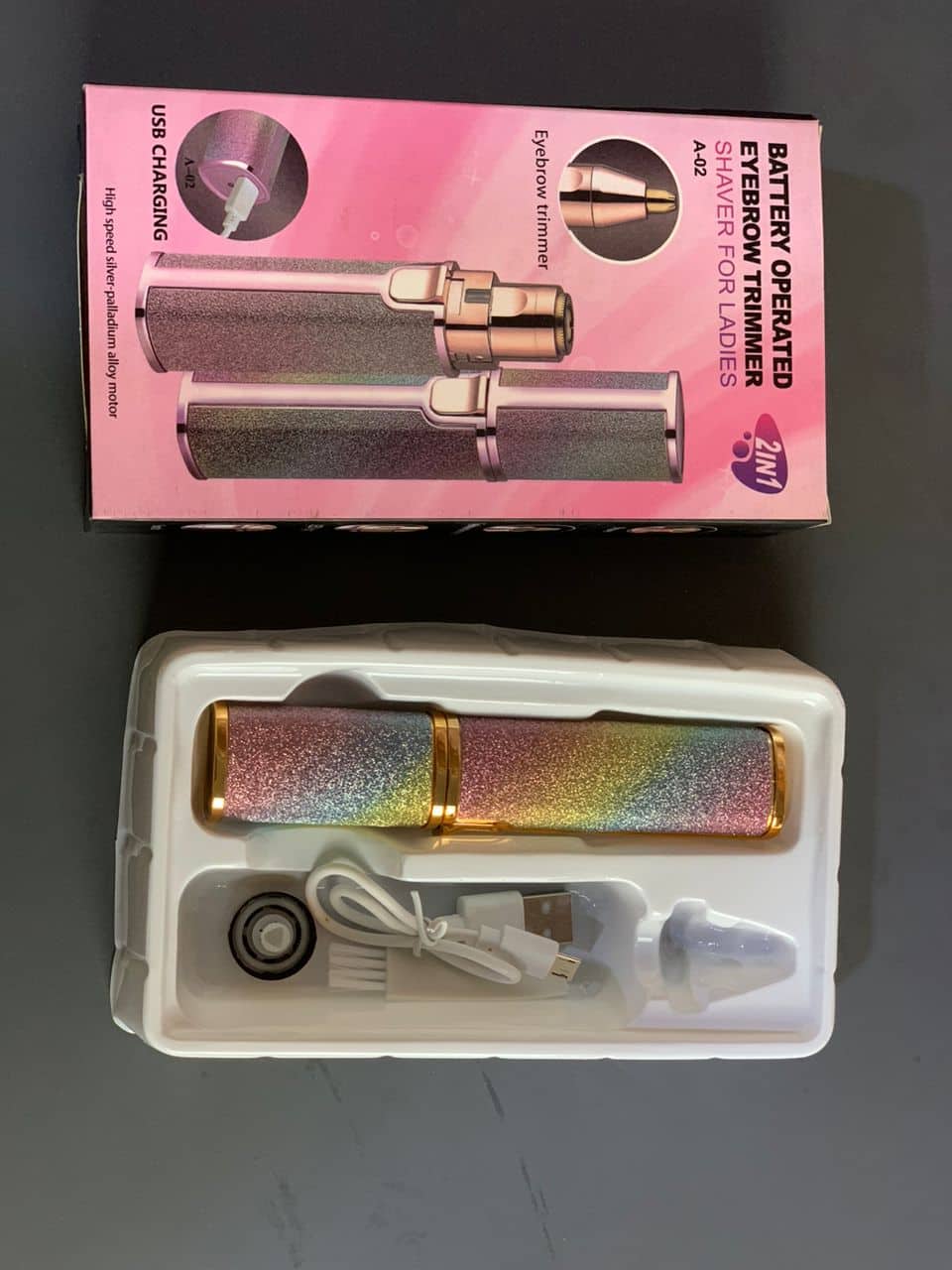 Rasoir électrique 2 en 1 pour femmes Rechargeable épilateur Facial sans douleur - Soins et Beauté - صورة 12