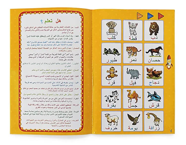 الكتاب الالكتروني للمفردات العربية لتعليم سهل و مرح Livre Electronique De Vocabulaire Arabe Pour Un Apprentissage Facile Et Amusant - Divers - صورة 4