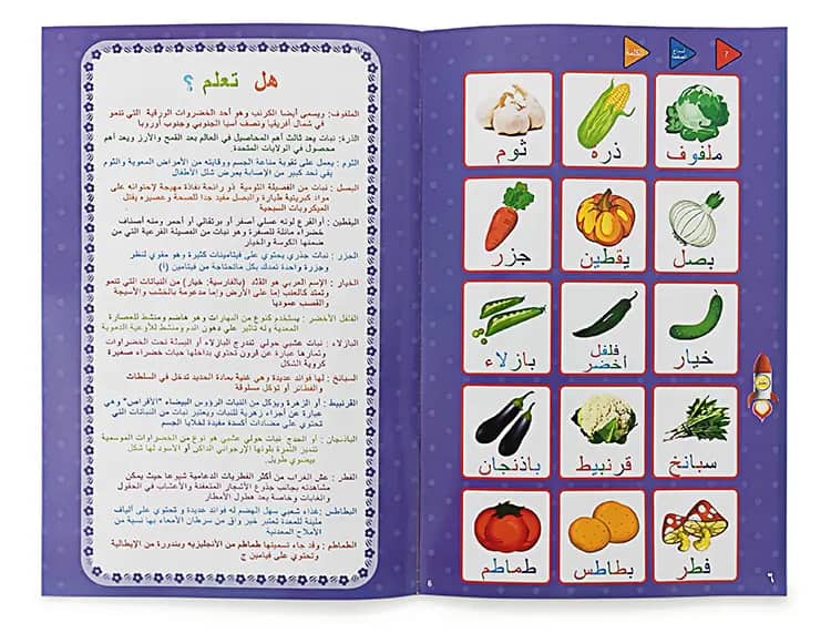 الكتاب الالكتروني للمفردات العربية لتعليم سهل و مرح Livre Electronique De Vocabulaire Arabe Pour Un Apprentissage Facile Et Amusant - Divers - صورة 9